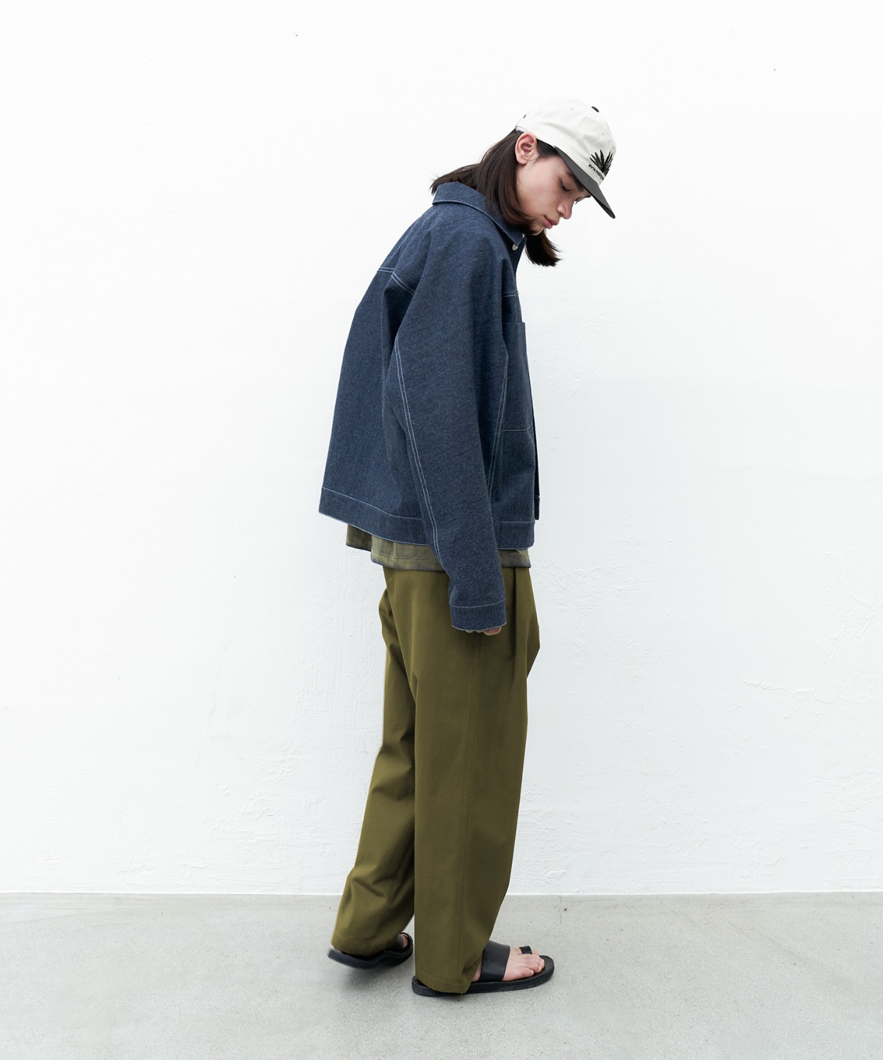 Chino Silhouette Pants_Olive