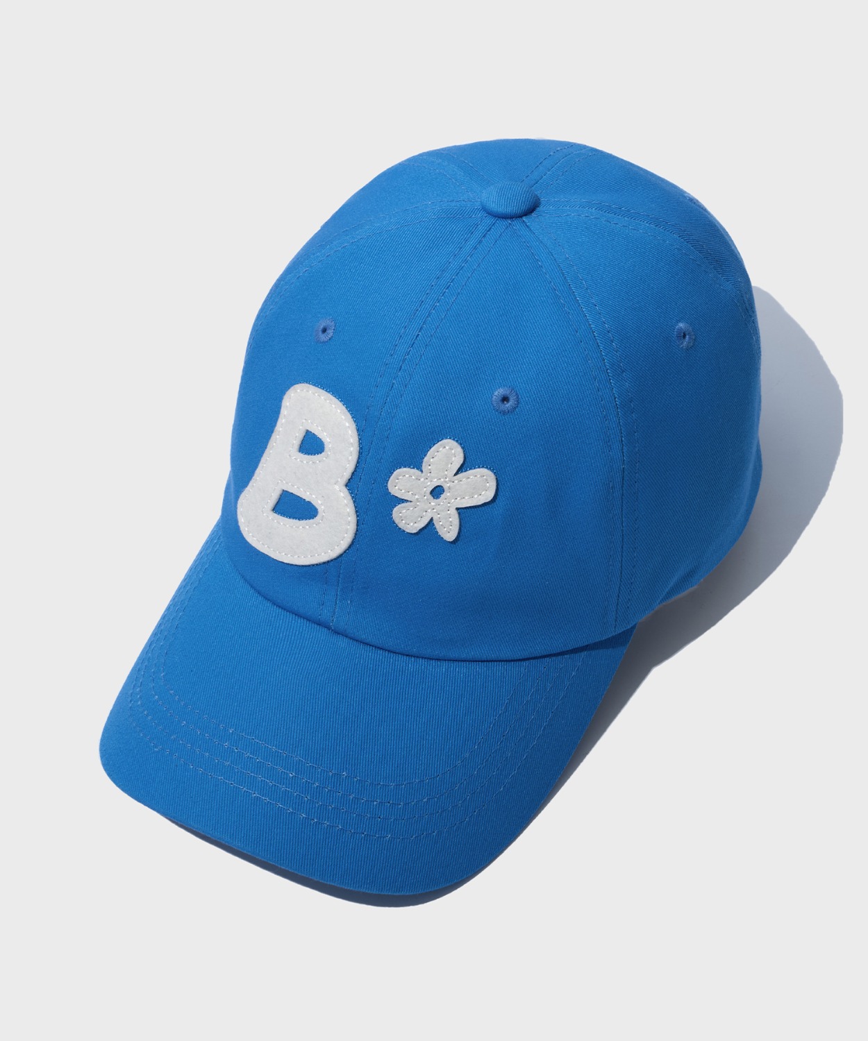 B Logo Ball Cap_Blue