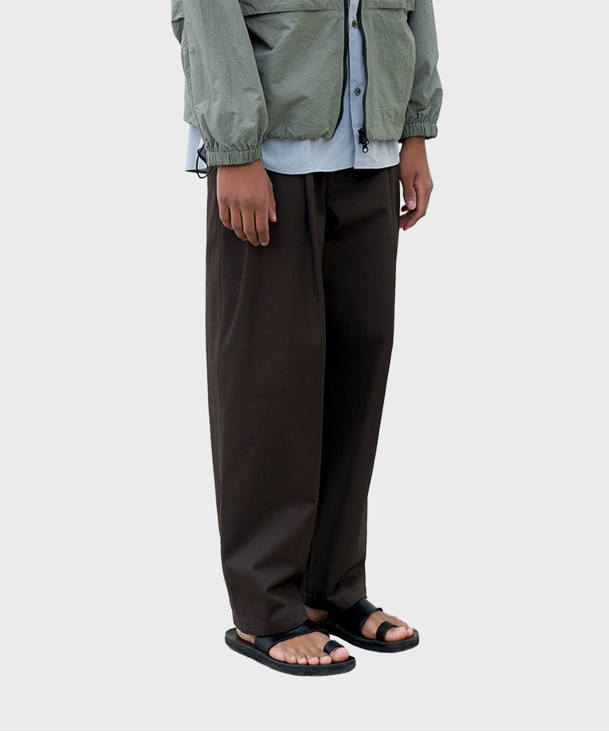 Chino Silhouette Pants_Brown